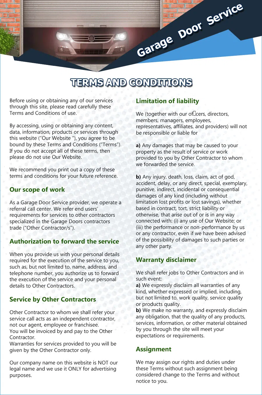 Eagle Garage Door Service Scottsdale, AZ 480-648-1357